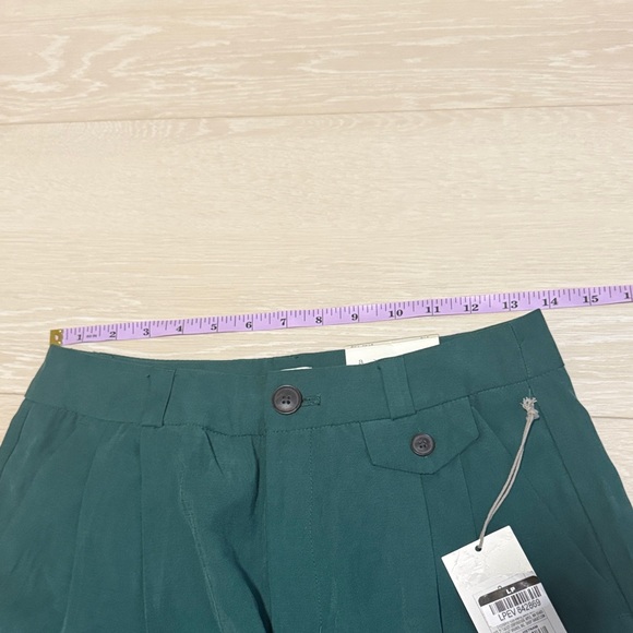 a new day Forest Green Wide-Leg Trousers - Picture 6 of 10